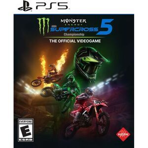 Monster Energy Supercross 5 for PlayStation 5  VIDEOGAMES